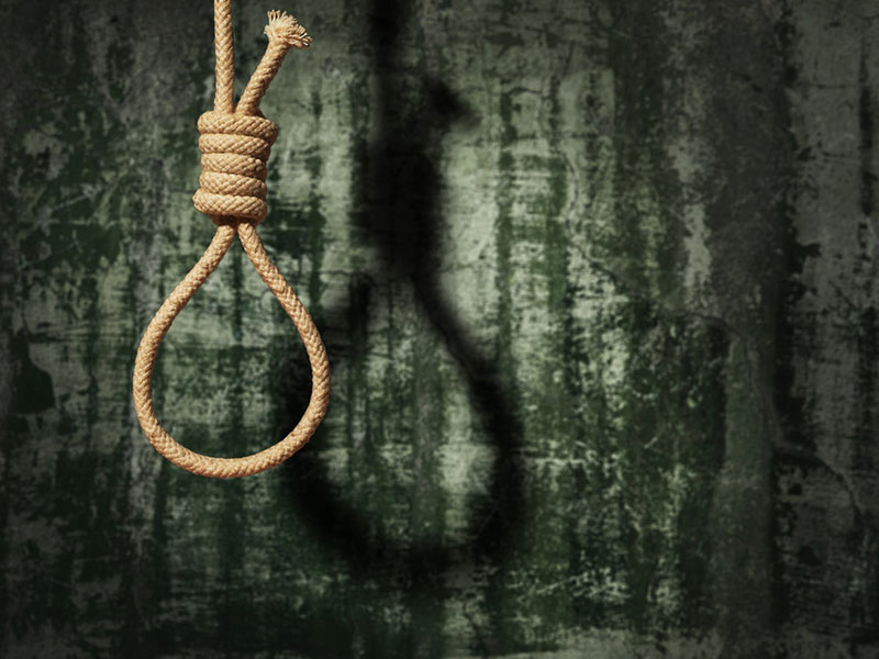 Suicide from hanging has increased