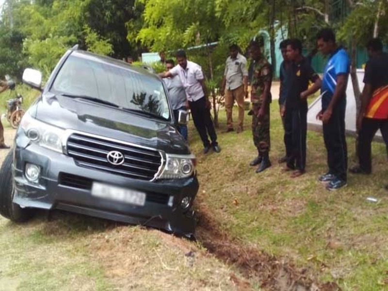 MP Rishad Bathiudeen’s Vehicle Involved in Road Accident: