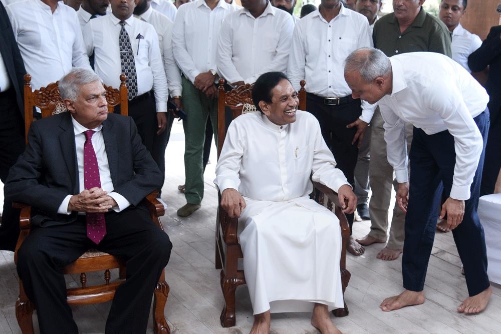 Rajitha Joins Ranil