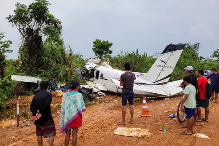 Brazil Plane Crash -12 Killed