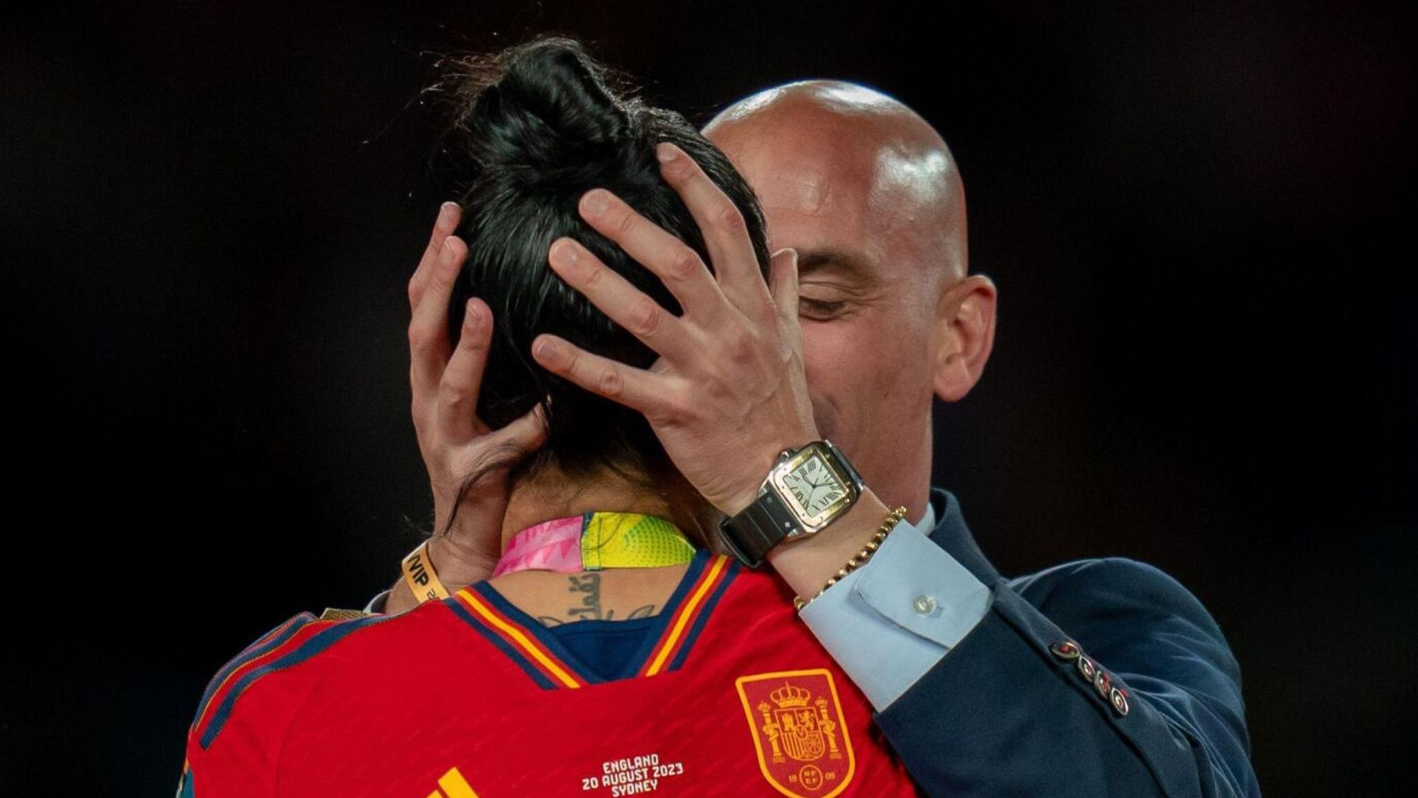 World Cup Kiss in Courts